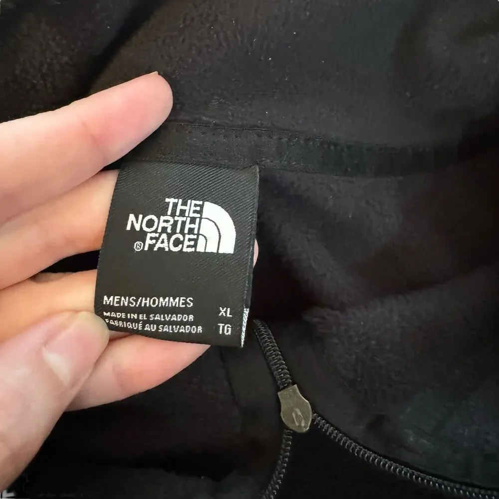 The North Face Men's 1/4‎ Zipper Fleece Jacket Coat Top XLarge pullove Fleece